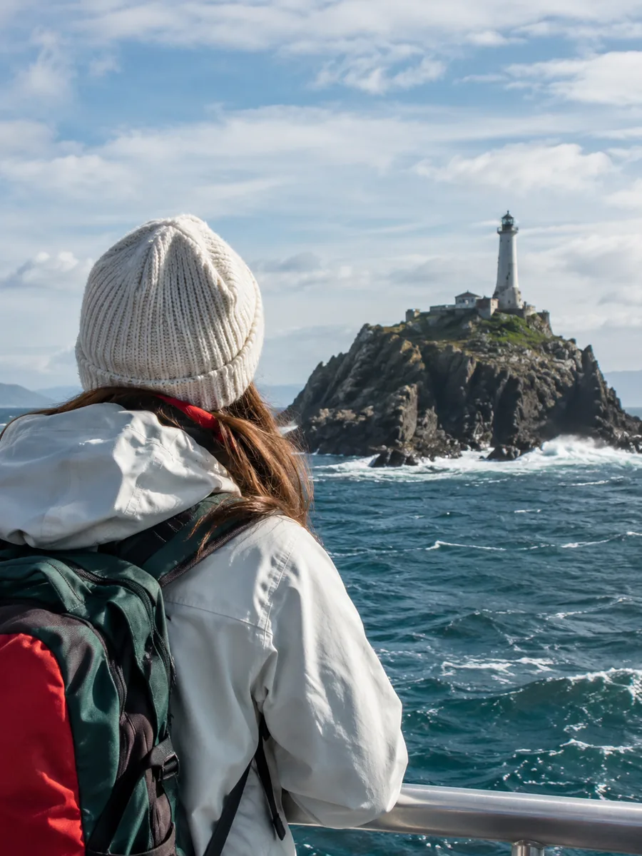 Bekijk op Fastnet Rock Lighthouse Tours en Cape Clear Island
